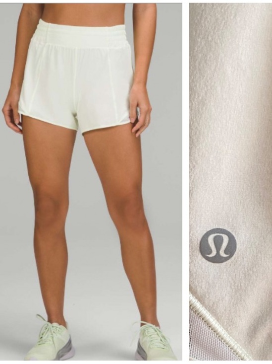lululemon athletica Pants - Lululemon Hotty Hot High-Rise Lined Shorts Elixir Green 4